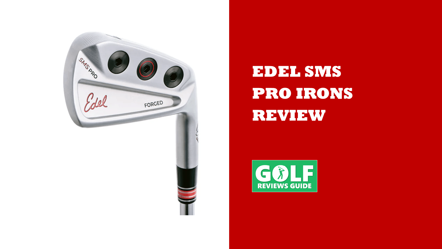 Edel SMS Pro 아이언 리뷰(대부분의 고급 플레이어 아이언)